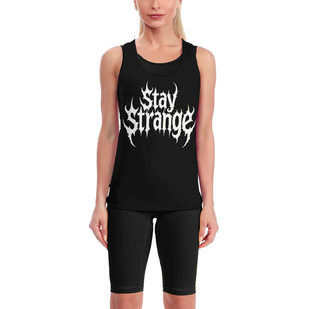Stay Strange Sweat-Absorbing Comfortable Yoga Vest