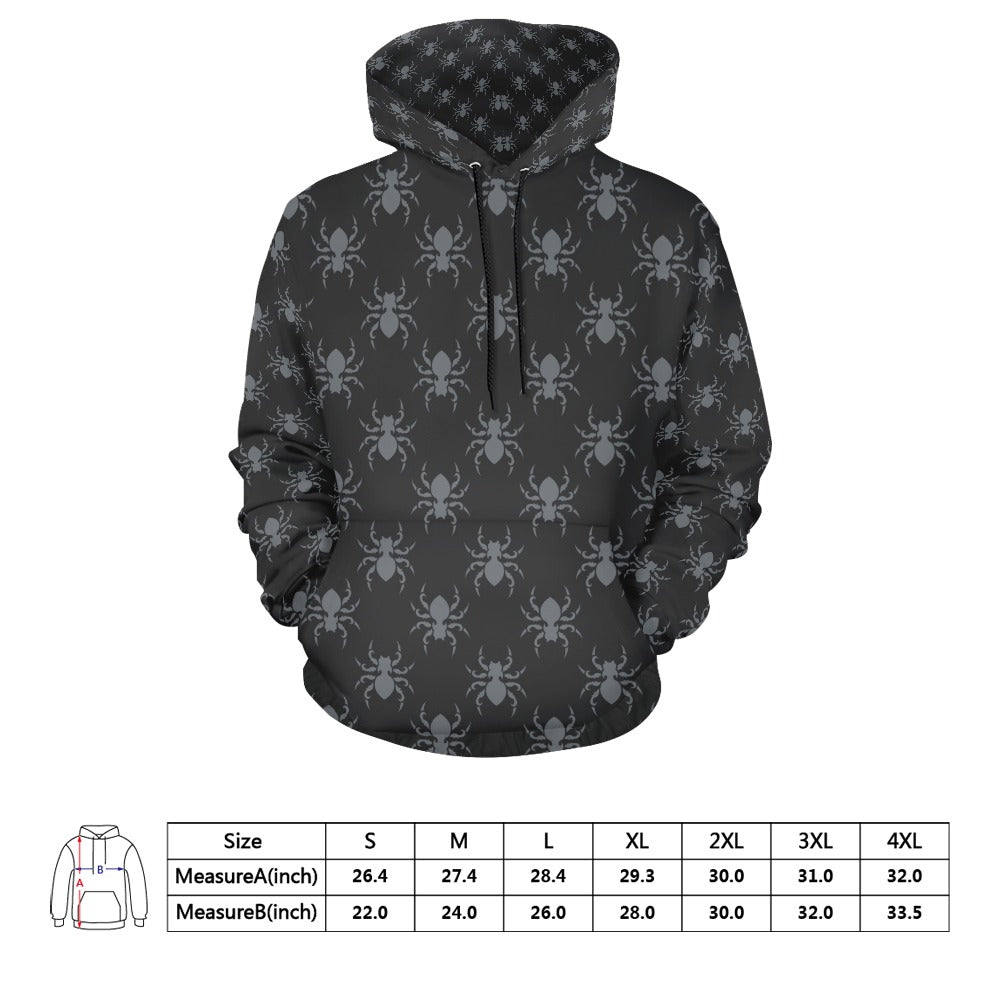 Gothic Spiders Hoodie