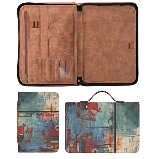 Colorful Gothic PU Leather Briefcase