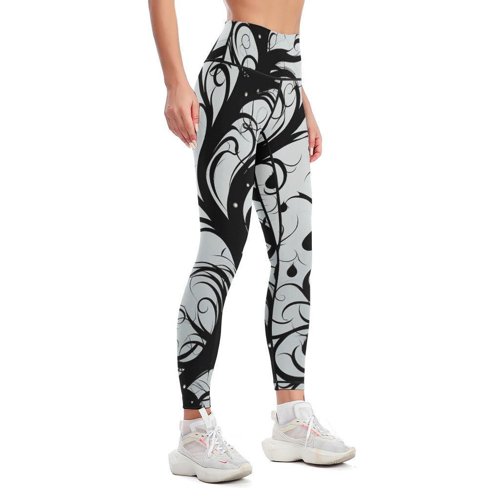 Vines Of Darkness Yoga Pants
