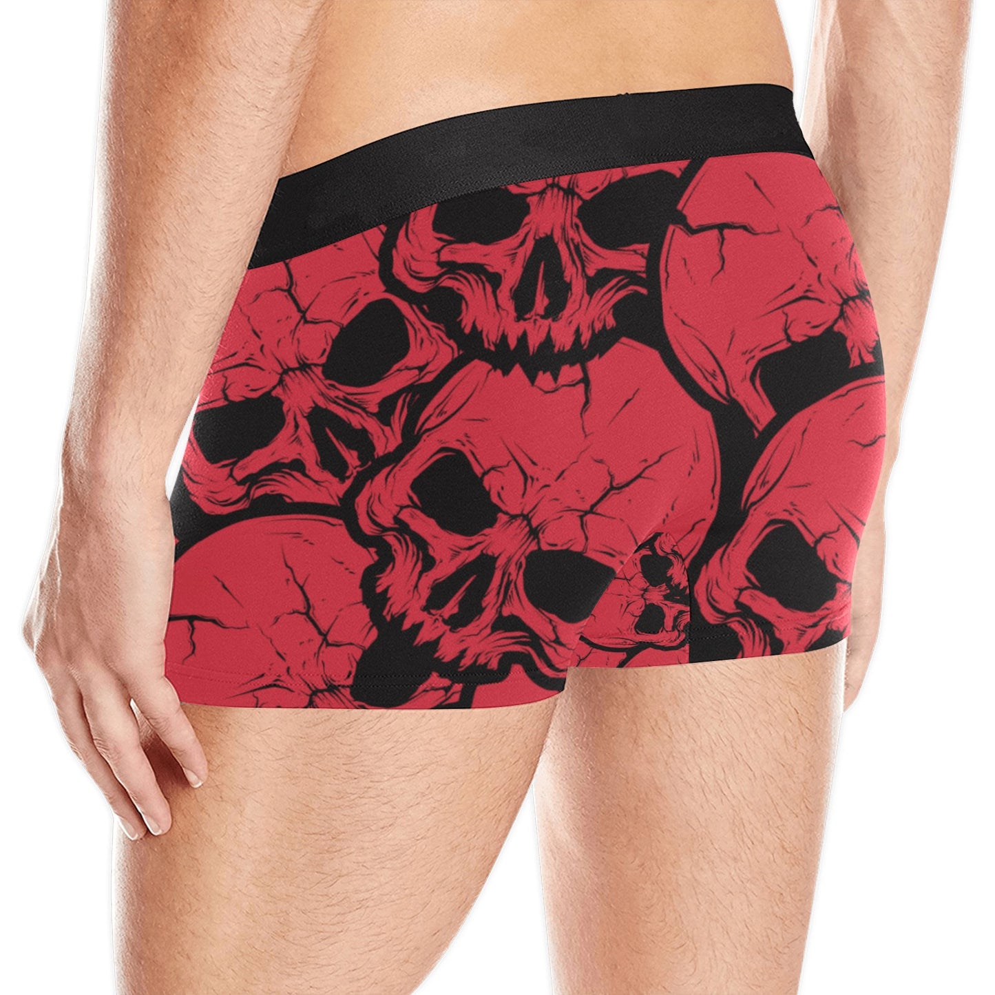 Red Skulls Boxer Briefs