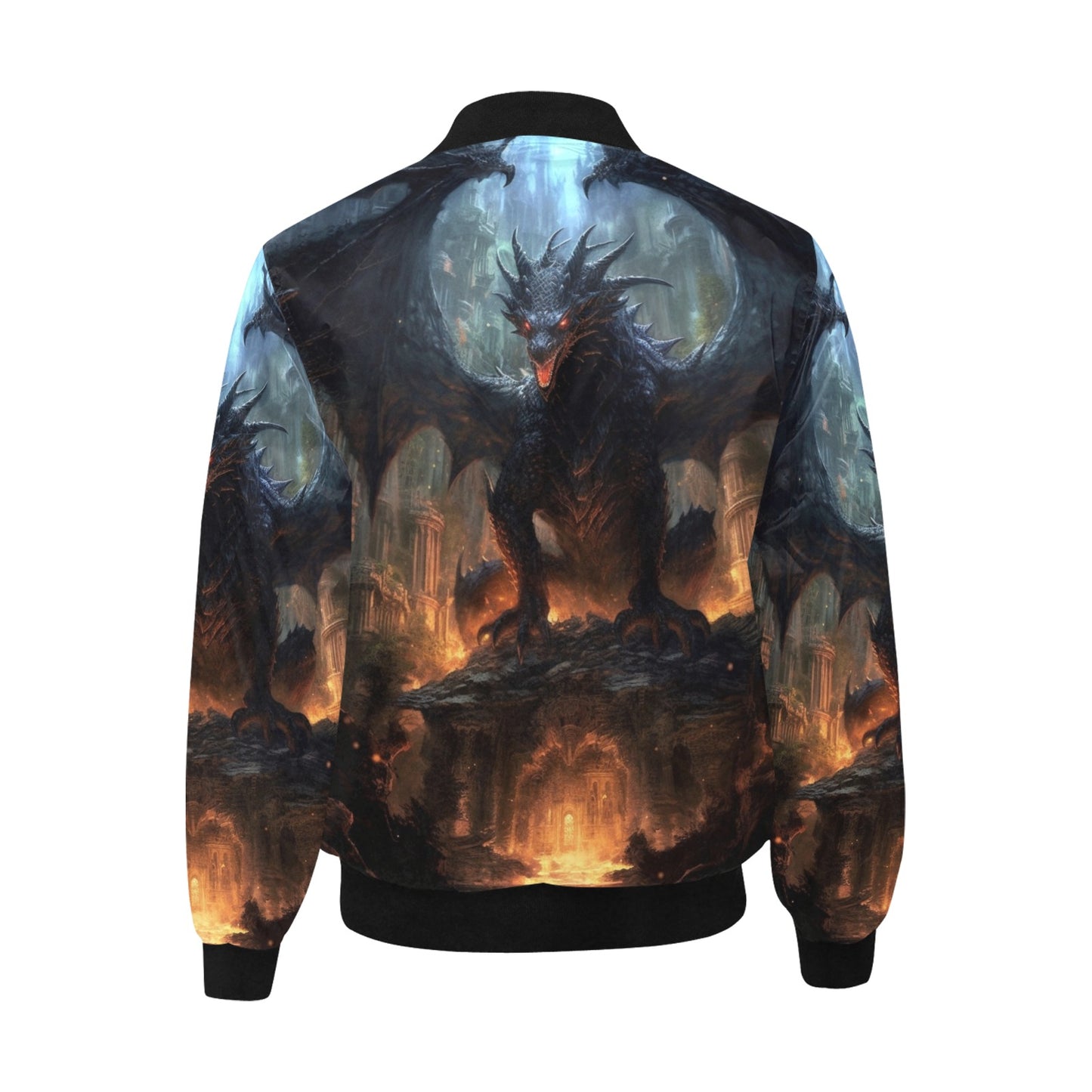 Dark Dragon Bomber Jacket