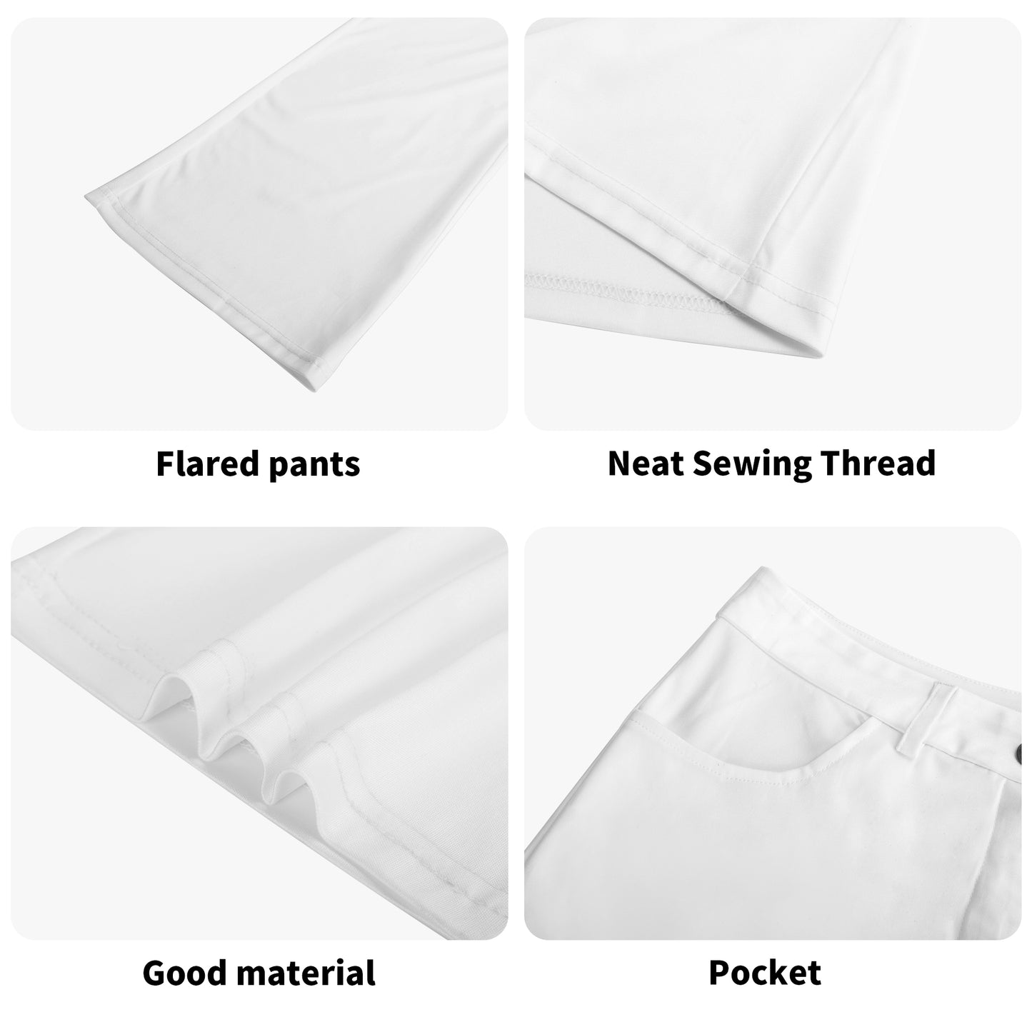 Pink Gothic Flare Pants