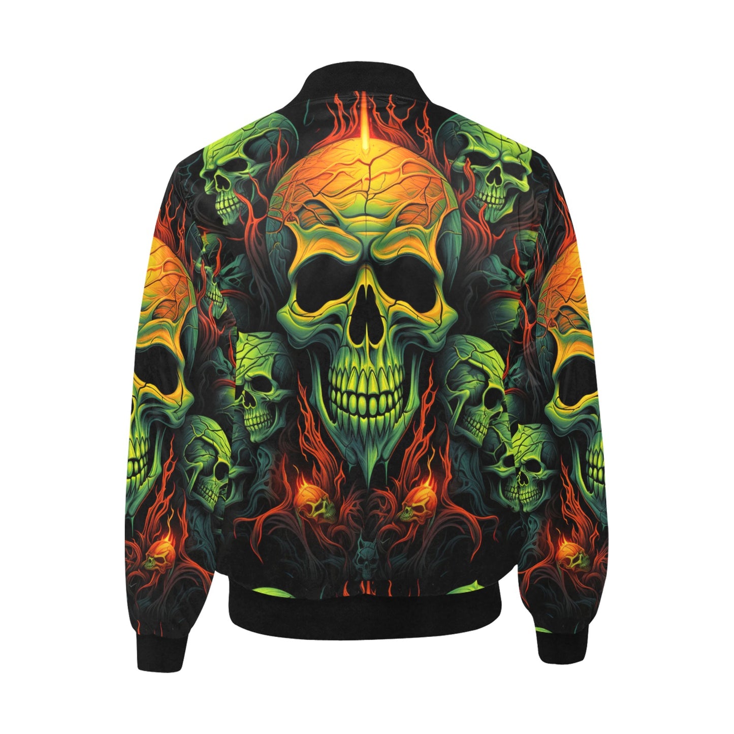 Poisonous Skulls Bomber Jacket