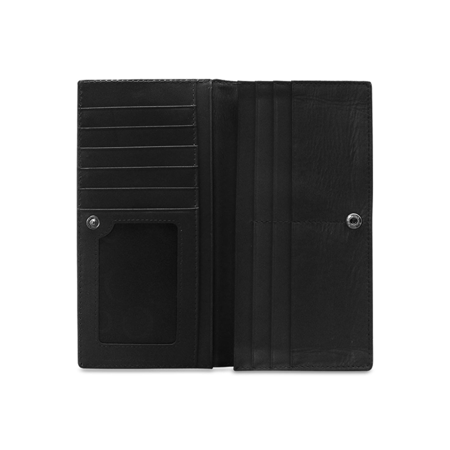 Bats And Hearts Leather Wallet