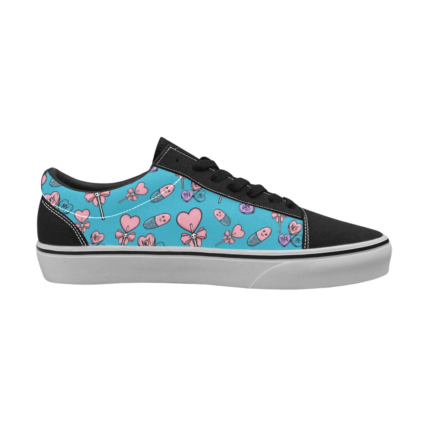 Skull Candies Lace-Up Canvas Shoes