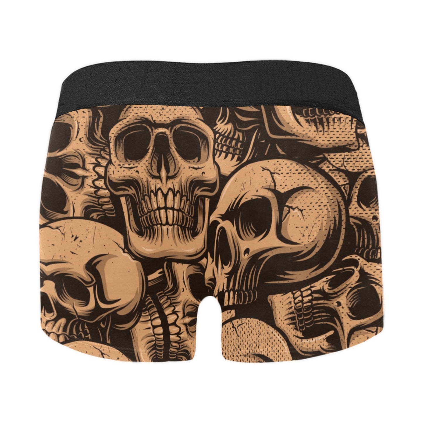 Bronze Skull Boxer Briefs
