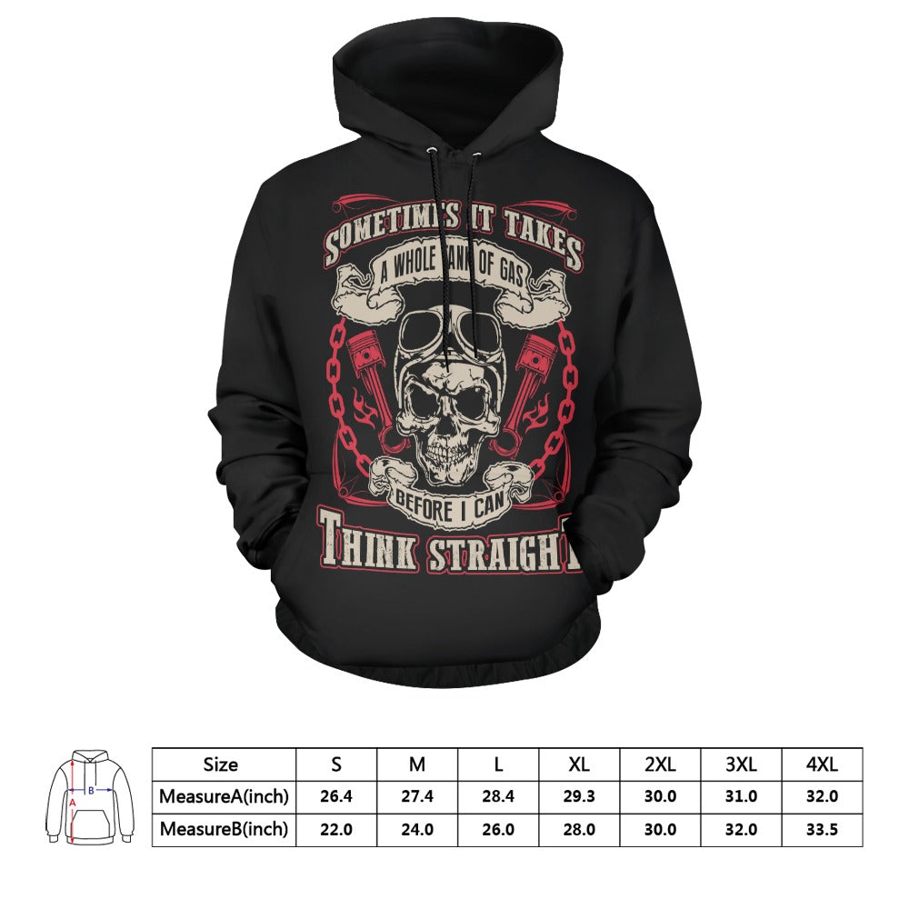 Takes A Full Tank Of Gas Hoodie