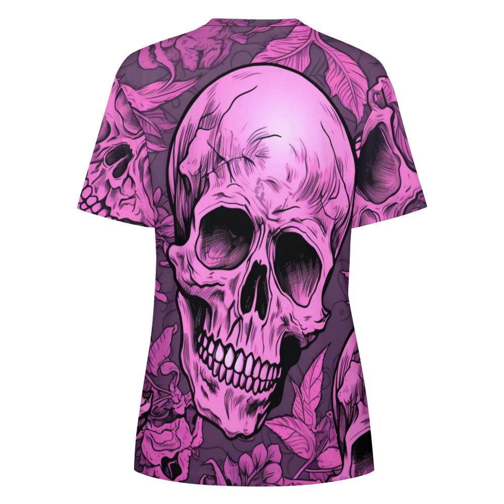 Pink Skull T-Shirt