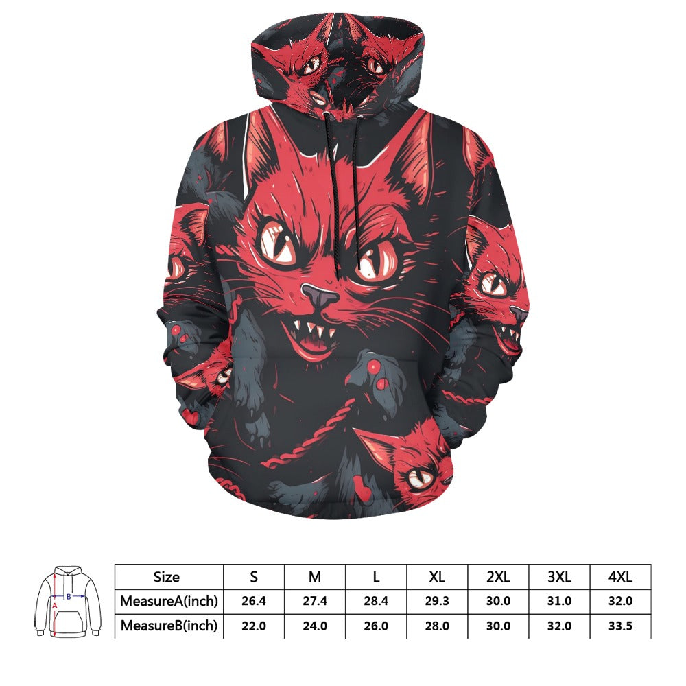 Angry Cat Hoodie