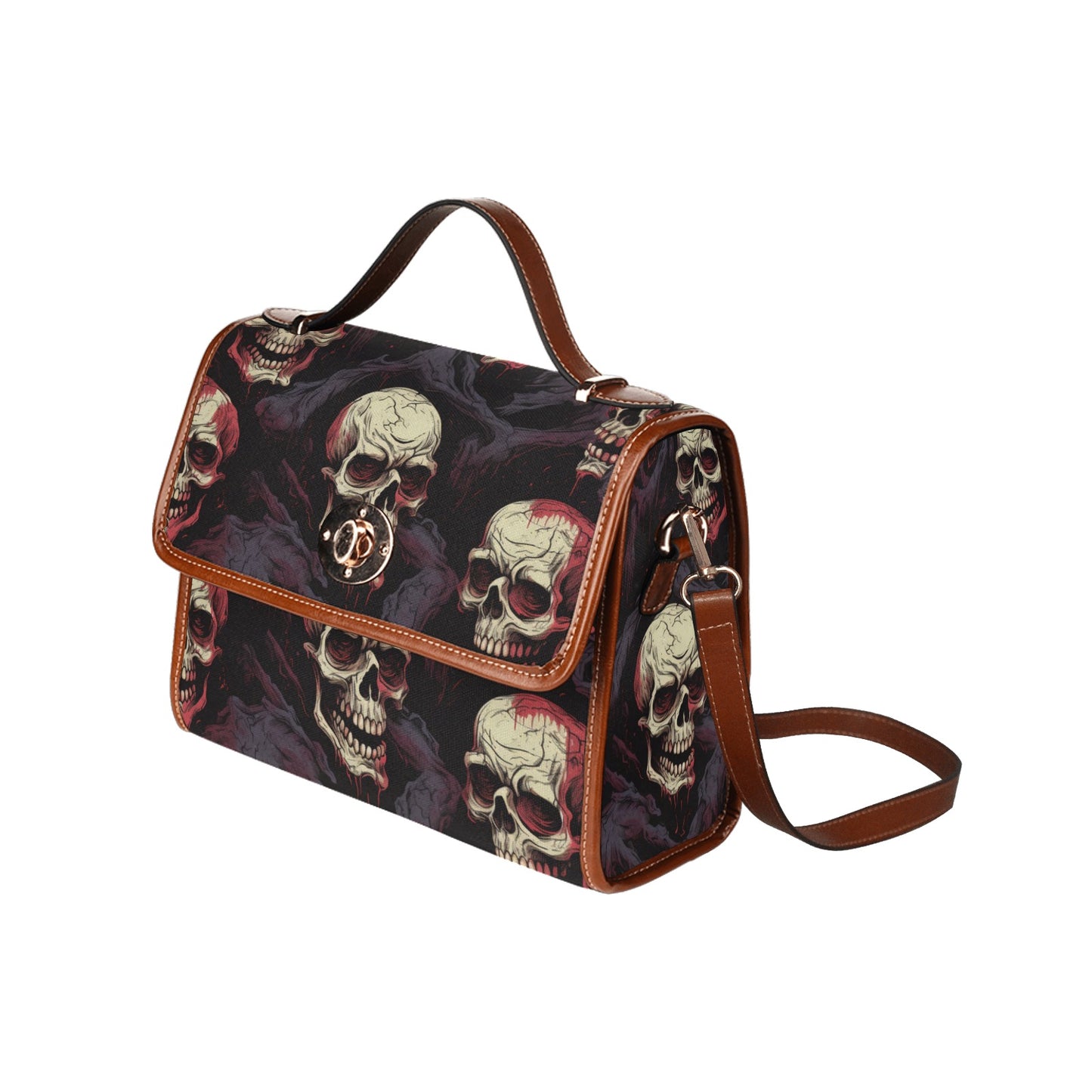 Skulls Waterproof Canvas Bag