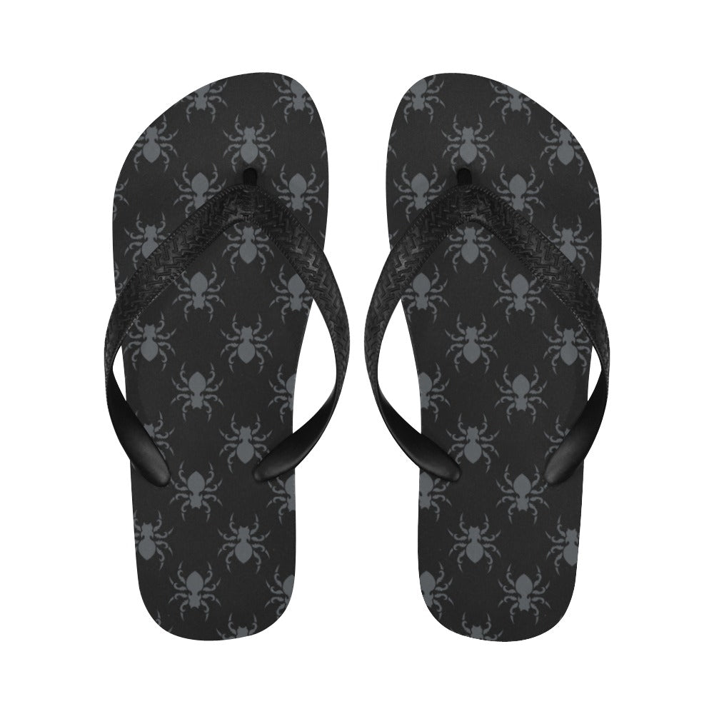 Gothic Spiders Flip Flops