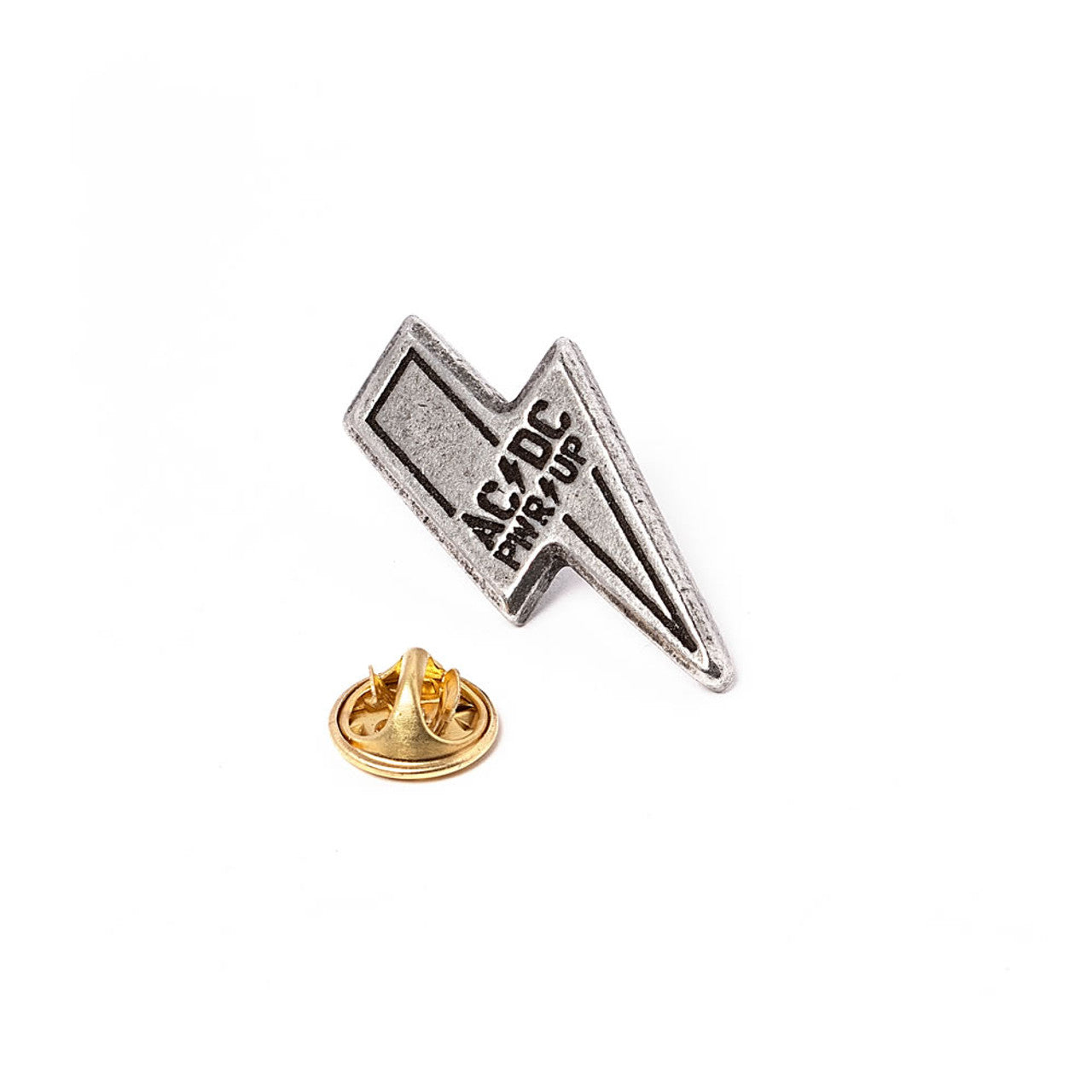AC/DC PWR/UP Pin Badge