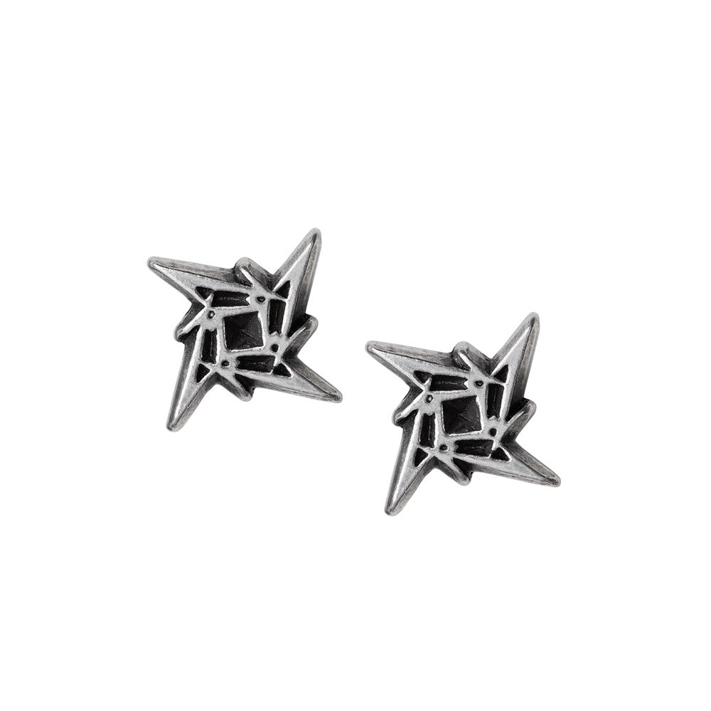 Metallica Ninja Star Logo Ear Studs