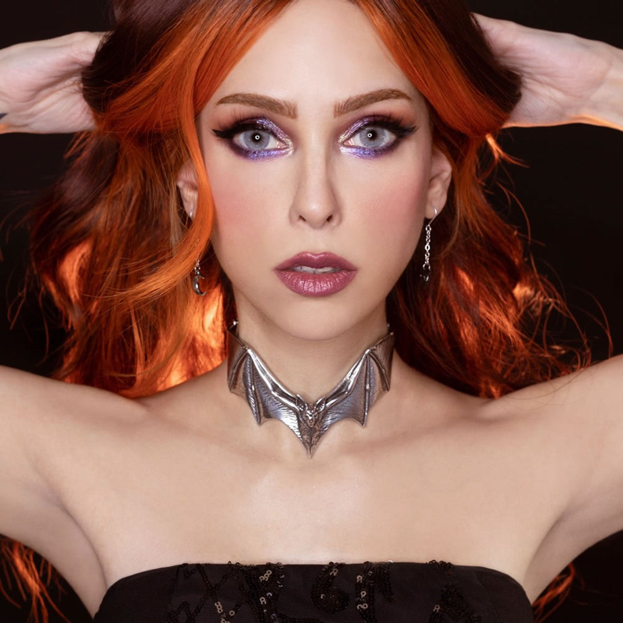 Spirit Of The Nocturnal Bat Necklace