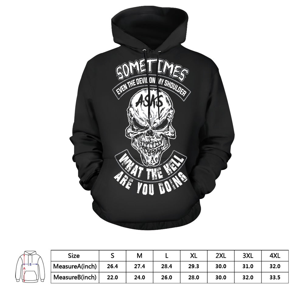 What The Hell Are You Doing Hoodie