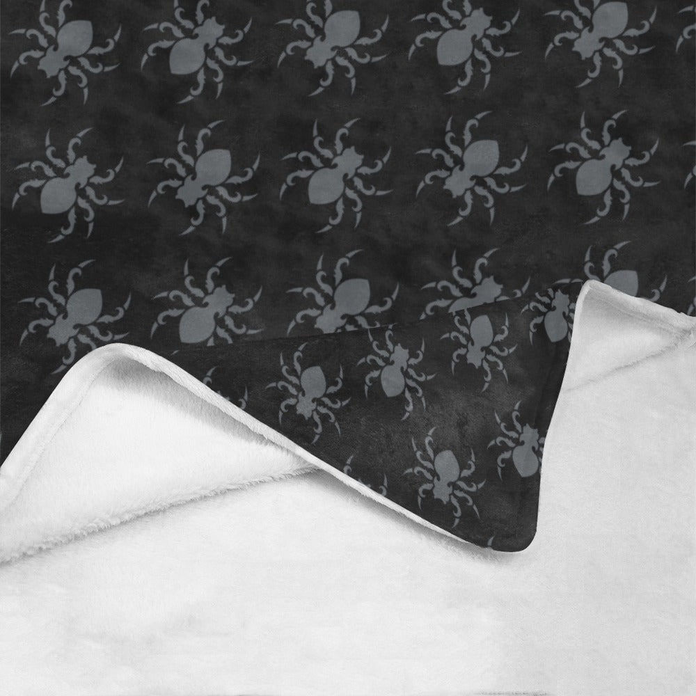 Gothic Spiders Ultra-Soft Micro Fleece Blanket (60" X 80")