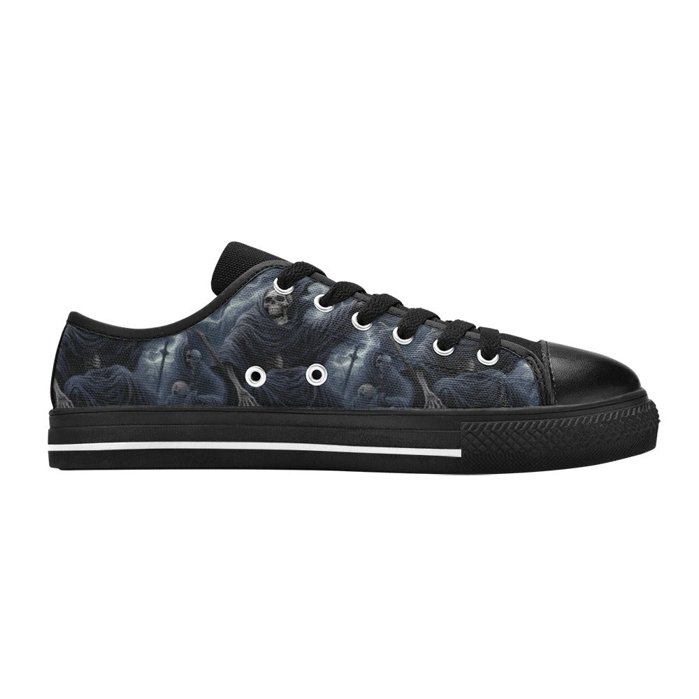 Lightning Grim Reaper Aquila Canvas Shoes