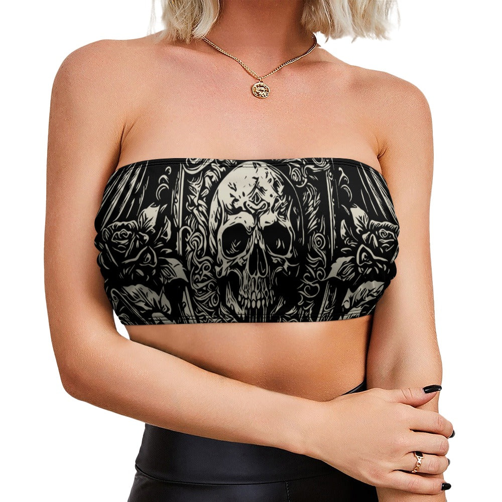 Gothic Skull Design Chest Wrap