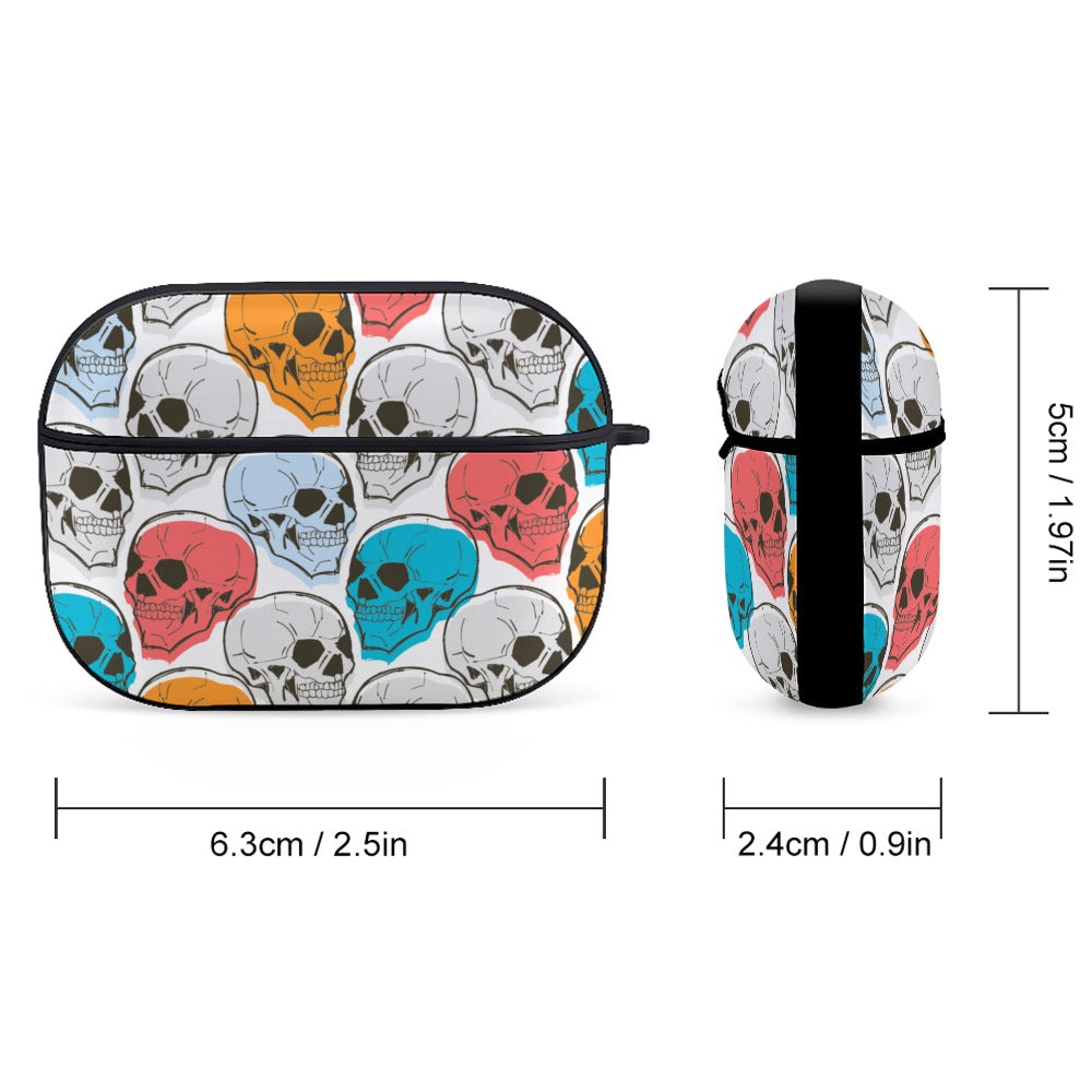 Colorful Skulls Apple AirPods Pro Headphone Cover