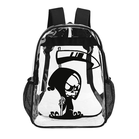 Little Reaper Transparent Backpack