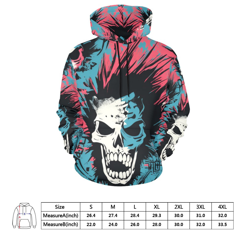 Punk Skull Hoodie