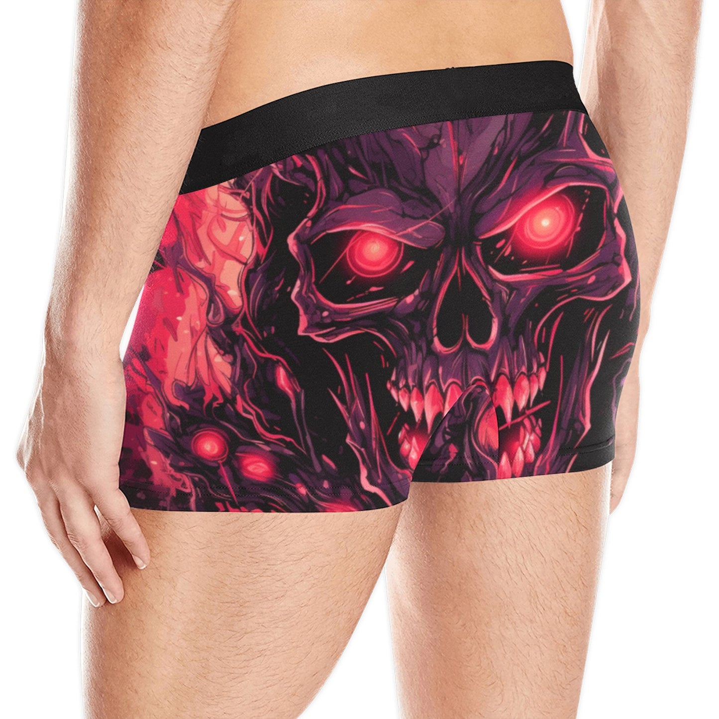 Evil Smiling Skull Boxer Briefs