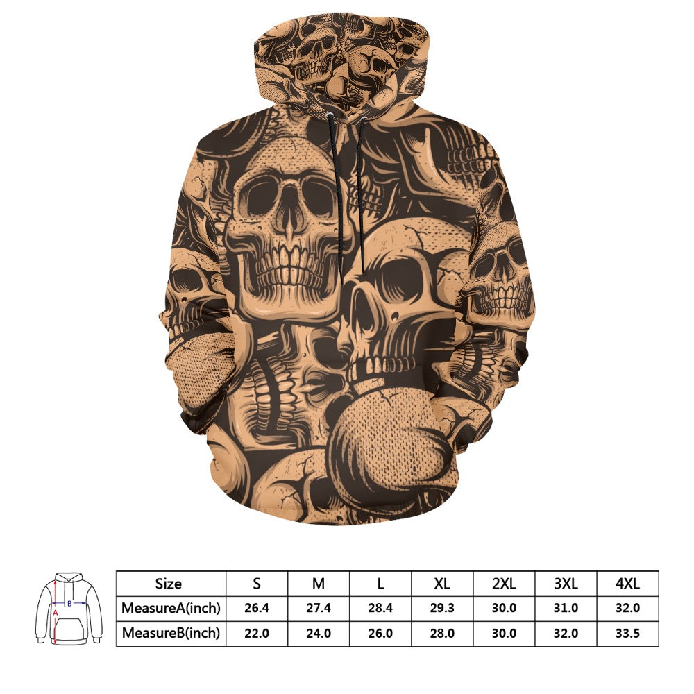 Bronze Skulls Hoodie