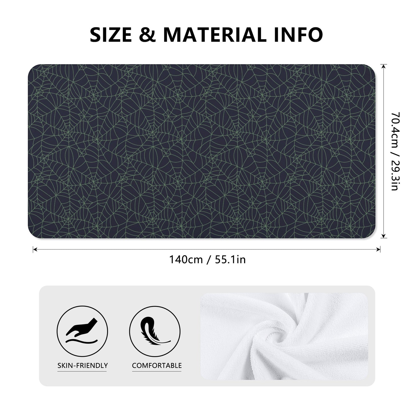 Spider Webbing Bath Towel