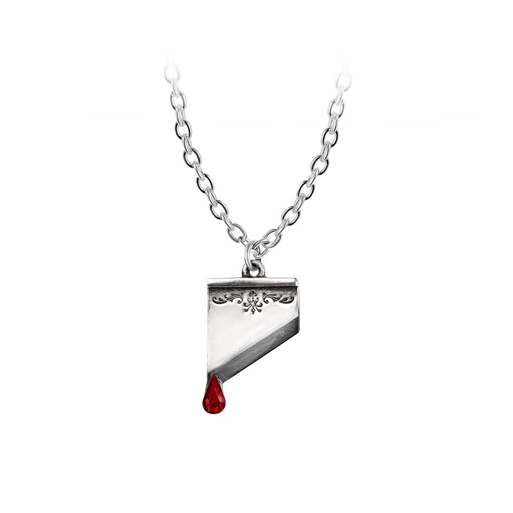 Blood Drop Guillotine Pendant