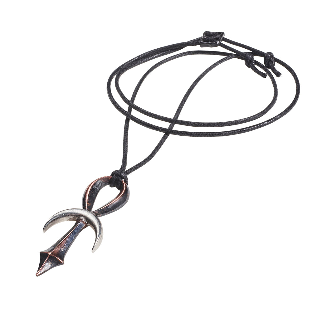 Bronzed Ankh Pendant with cord