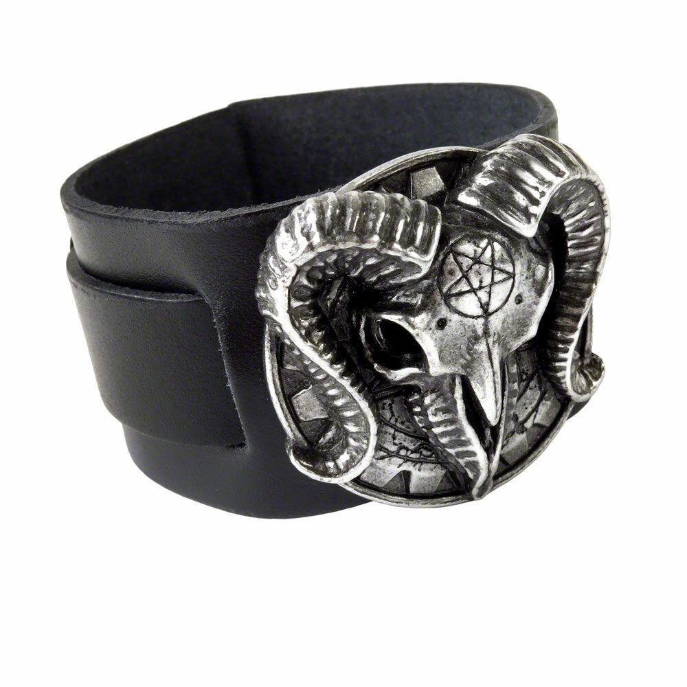 Ram Skull Bracelet Full View