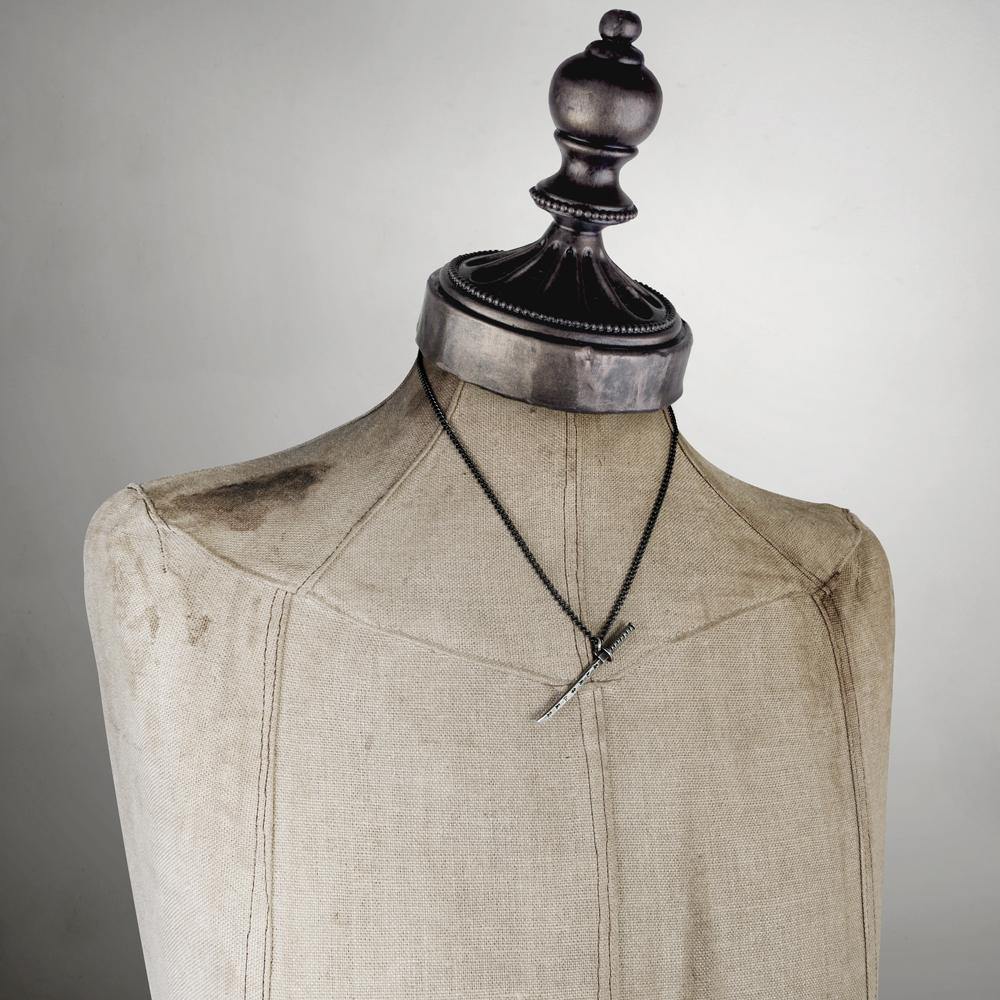 Katana Pendant on mannequin