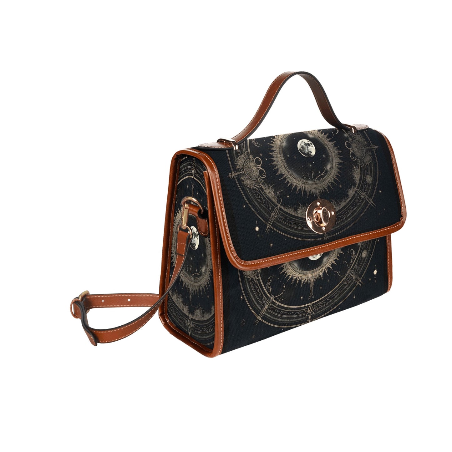 Magic And The Moon Waterproof Canvas Bag