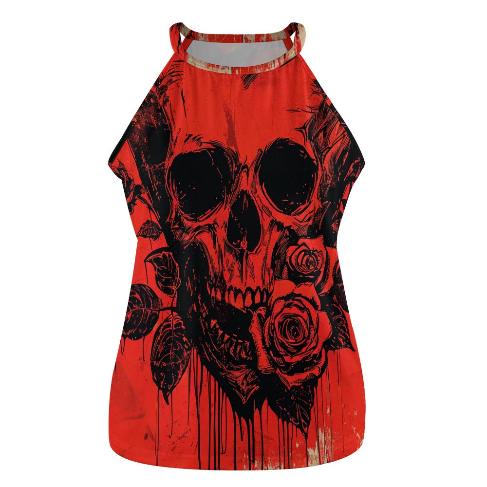 Death Skull Crew Neck Vest