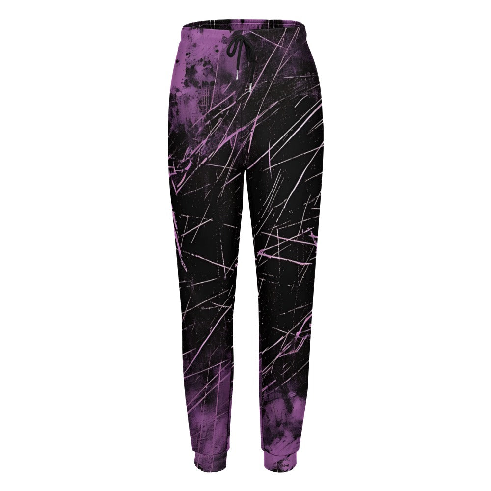 Purple And Black Sweatpants