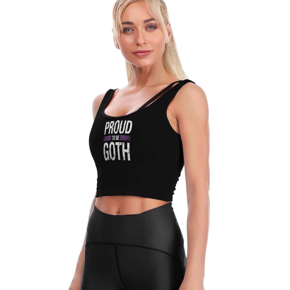 Proud To Be Goth Yoga Vest