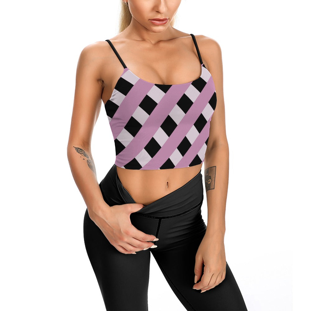 Triple Lined Pattern Thin Camisole