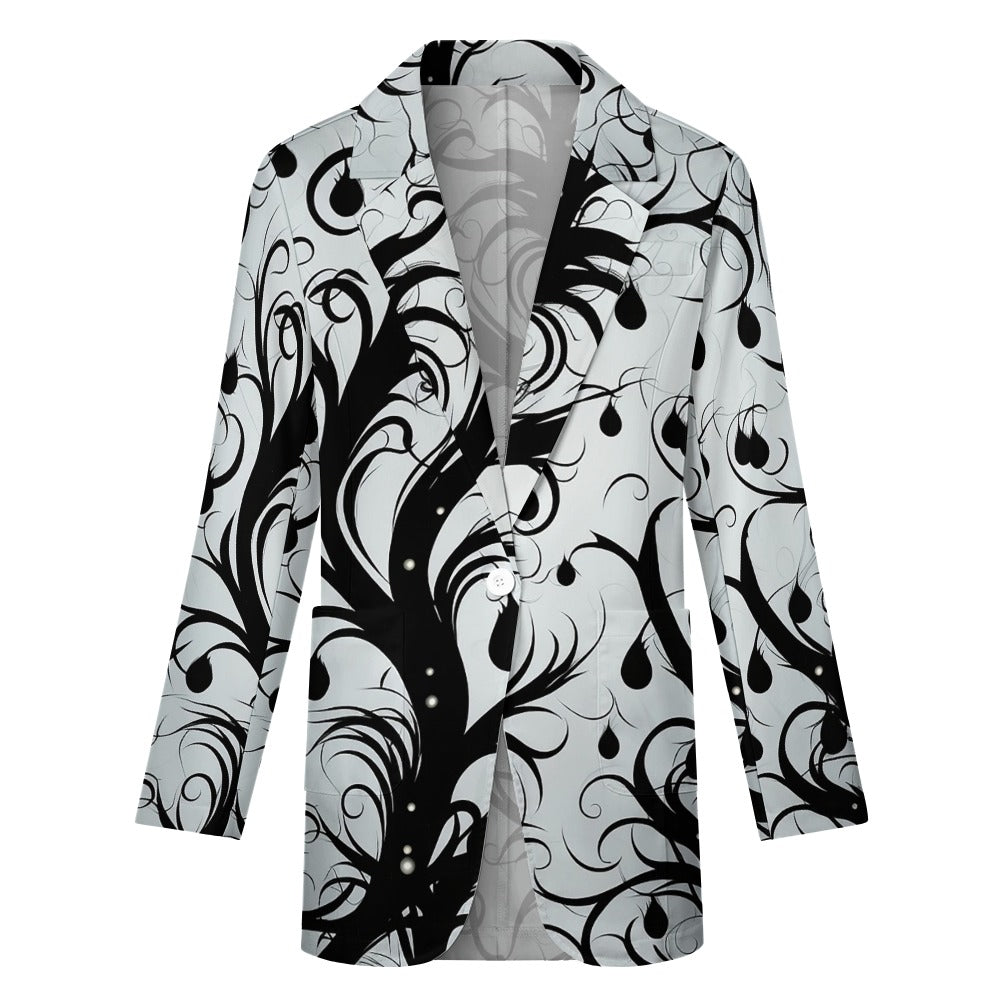 Vines Of Darkness Casual Suit Jacket