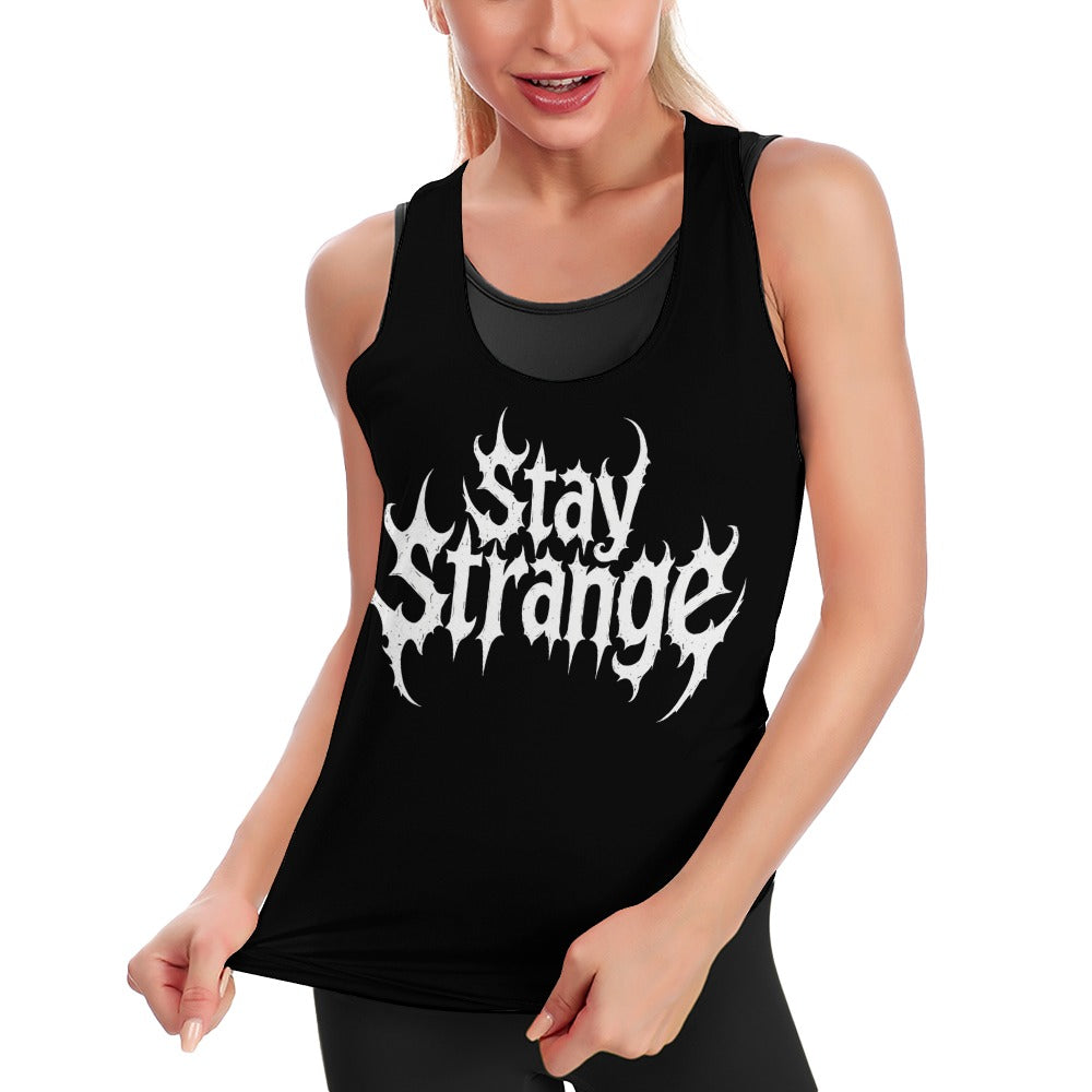 Stay Strange Sweat-Absorbing Comfortable Yoga Vest