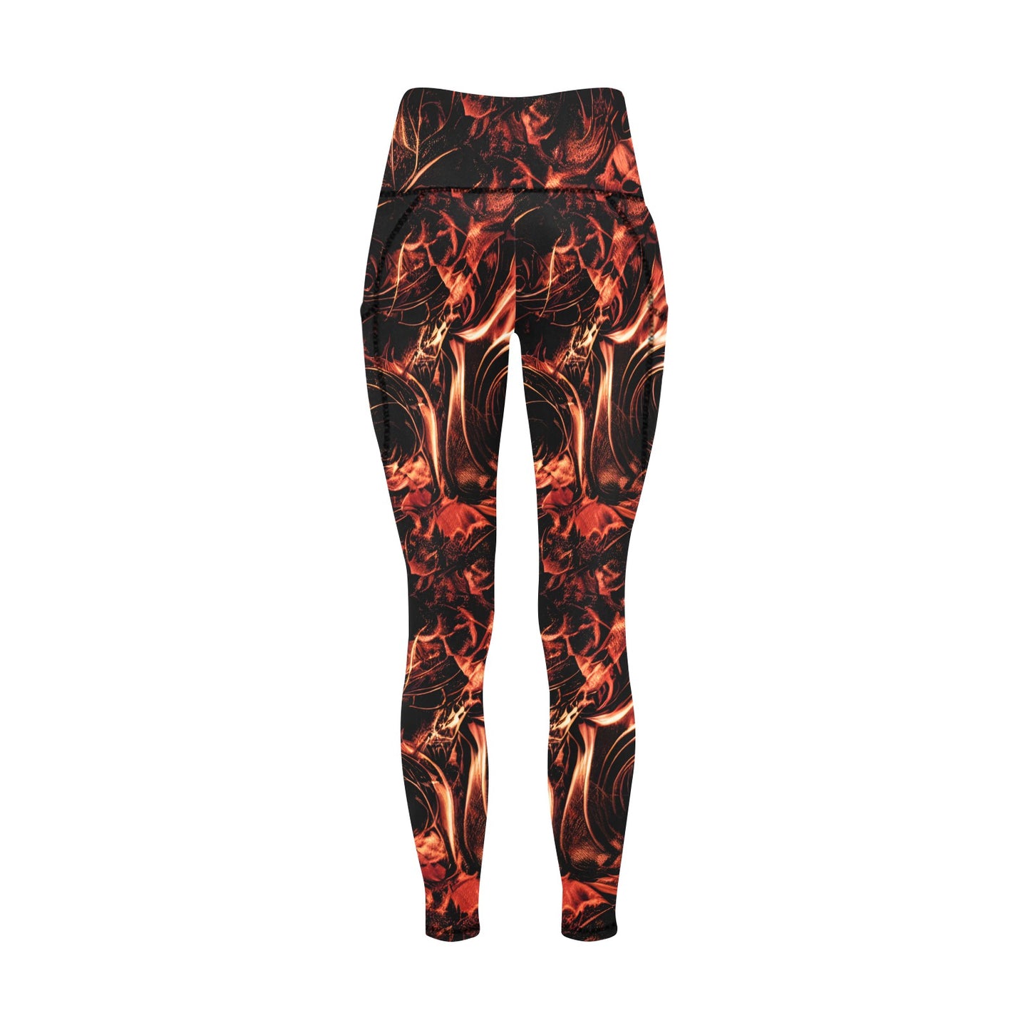 Fire Storm Leggings with Pockets