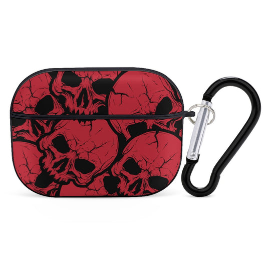 Red Skulls Apple AirPods Pro Headphone Cover
