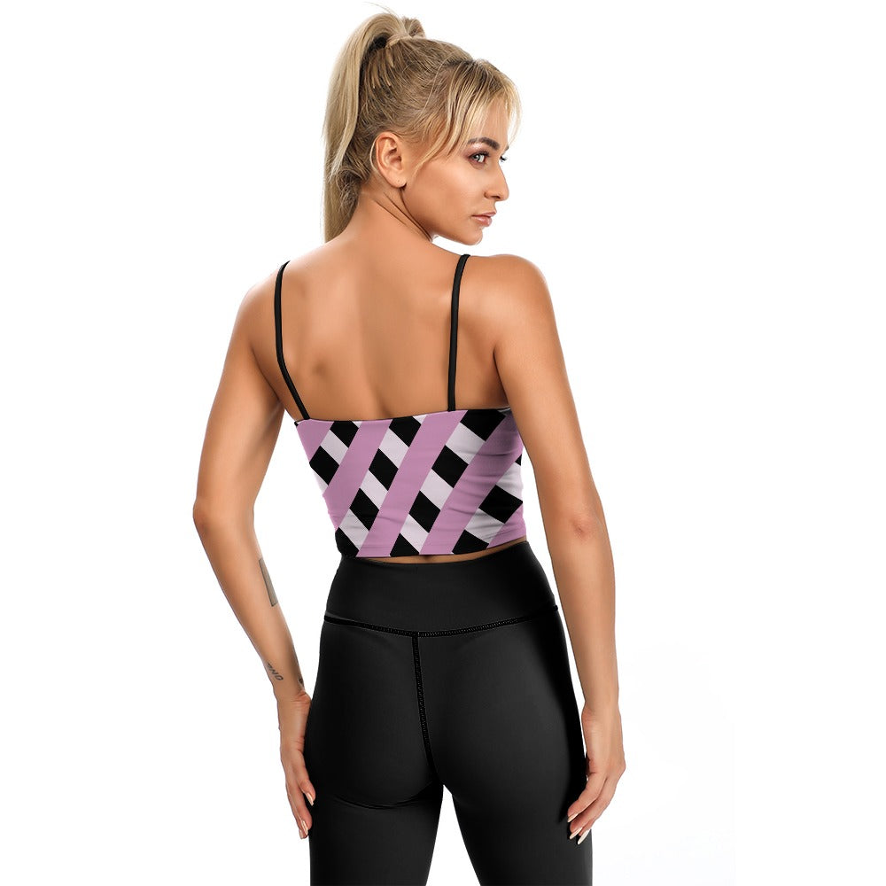 Triple Lined Pattern Thin Camisole