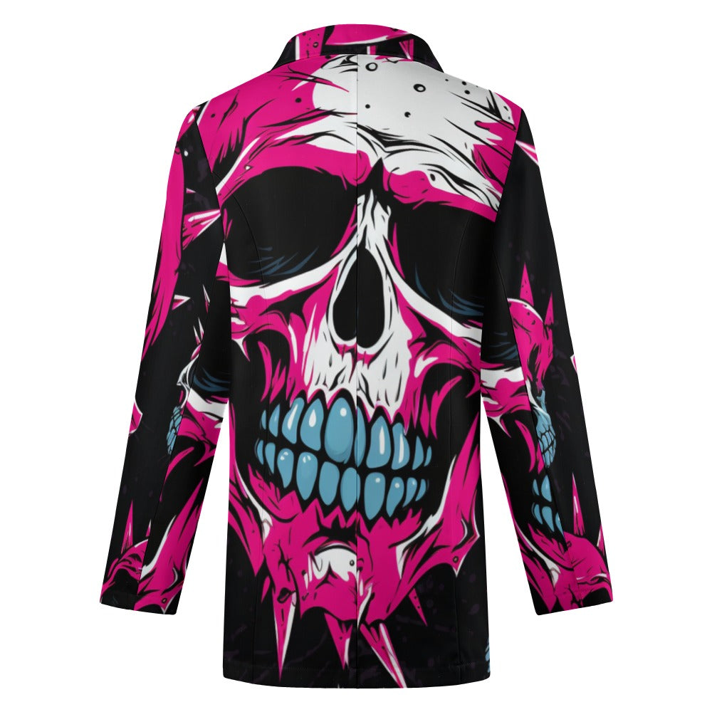 Punk Skull Casual Suit Jacket