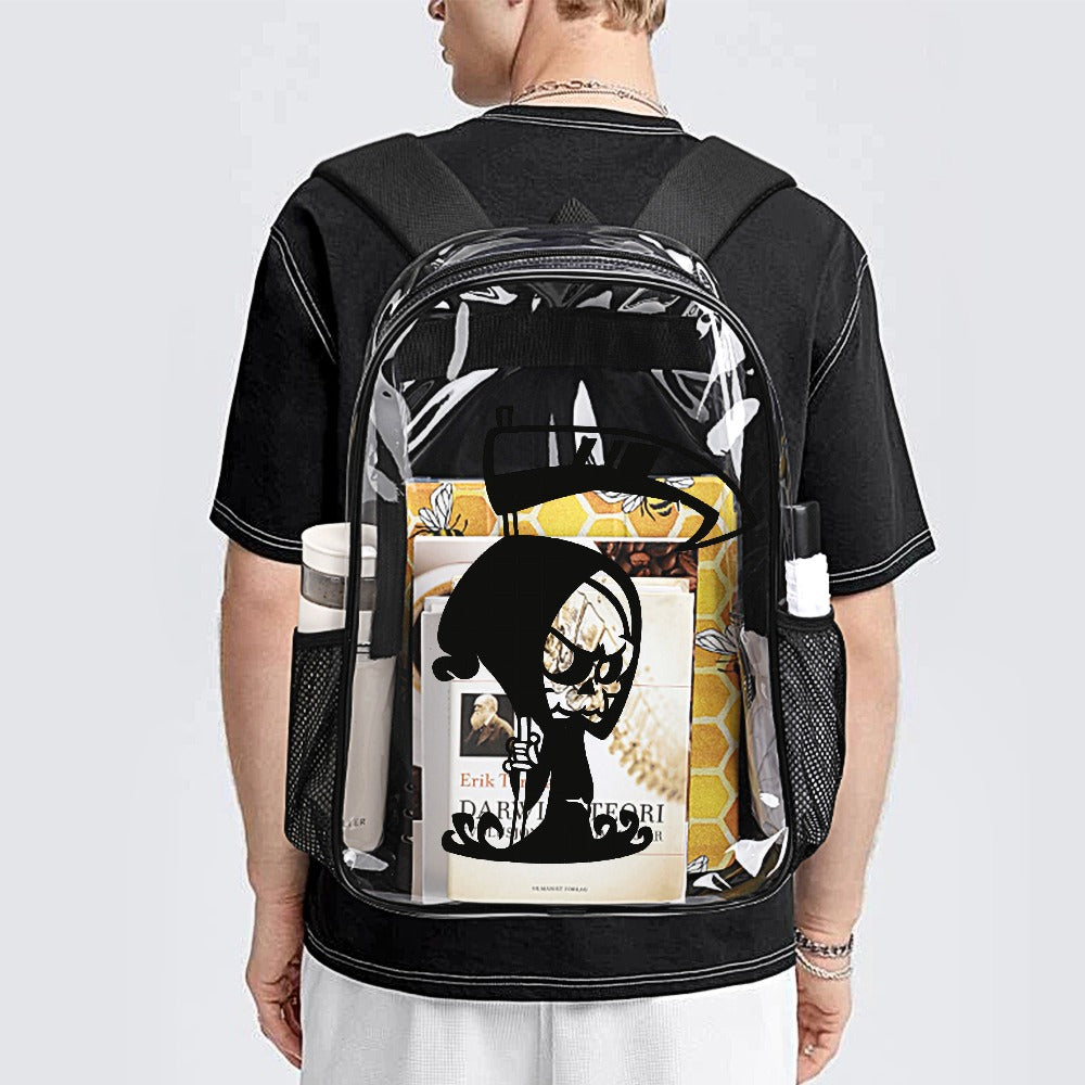 Little Reaper Transparent Backpack