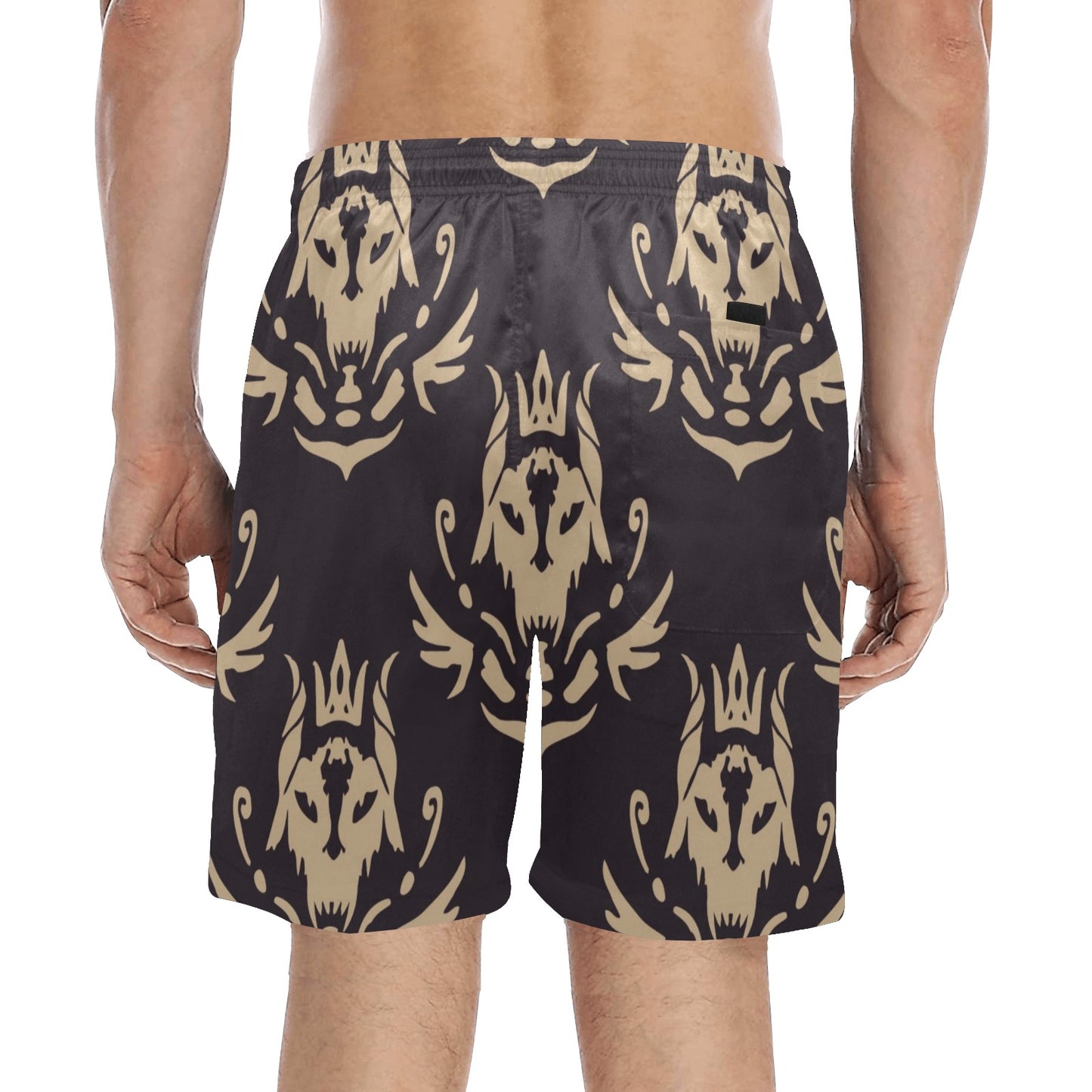 Demon Goat Beach Shorts