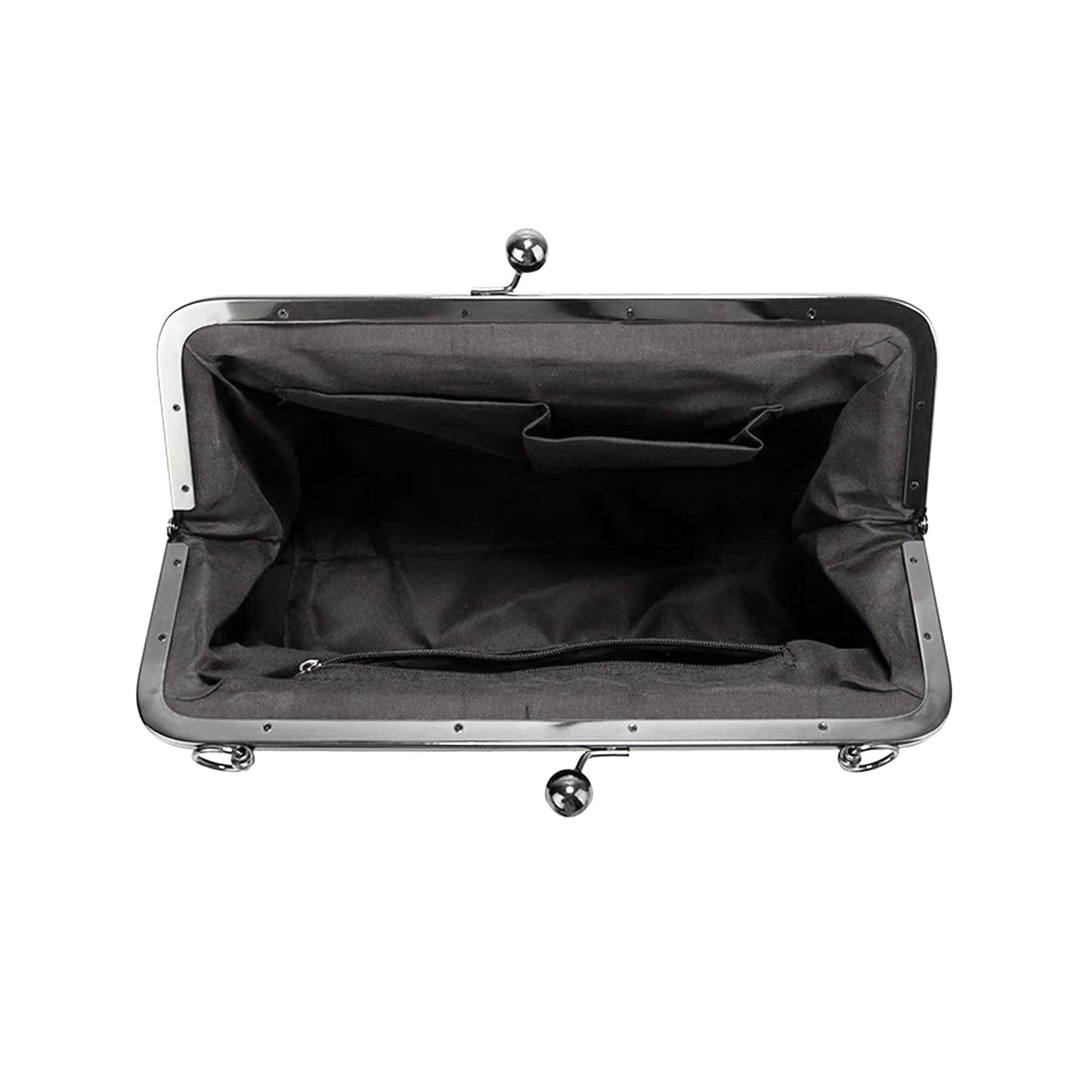 I'm Not Dead Reaper Kisslock Crossbody Shoulder Bag