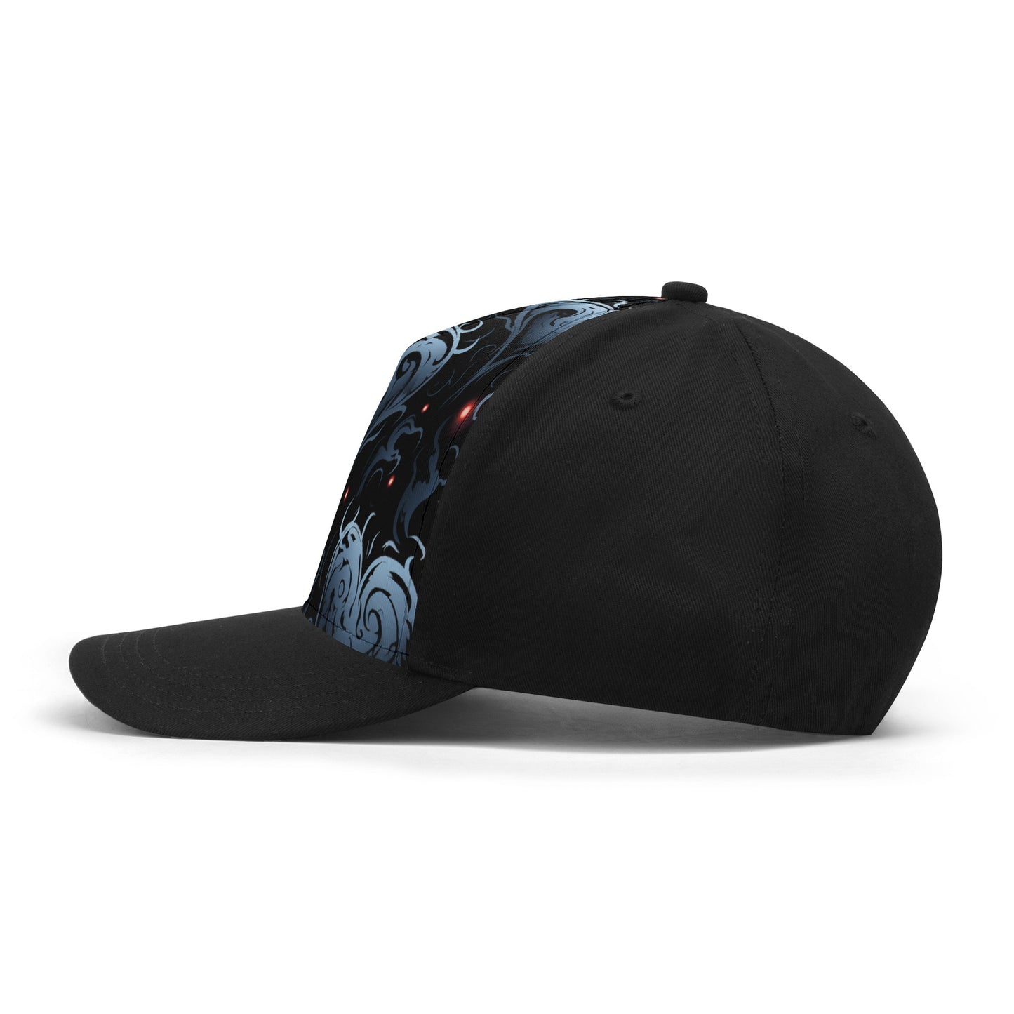Gothic Blue Heart Casual Baseball Caps
