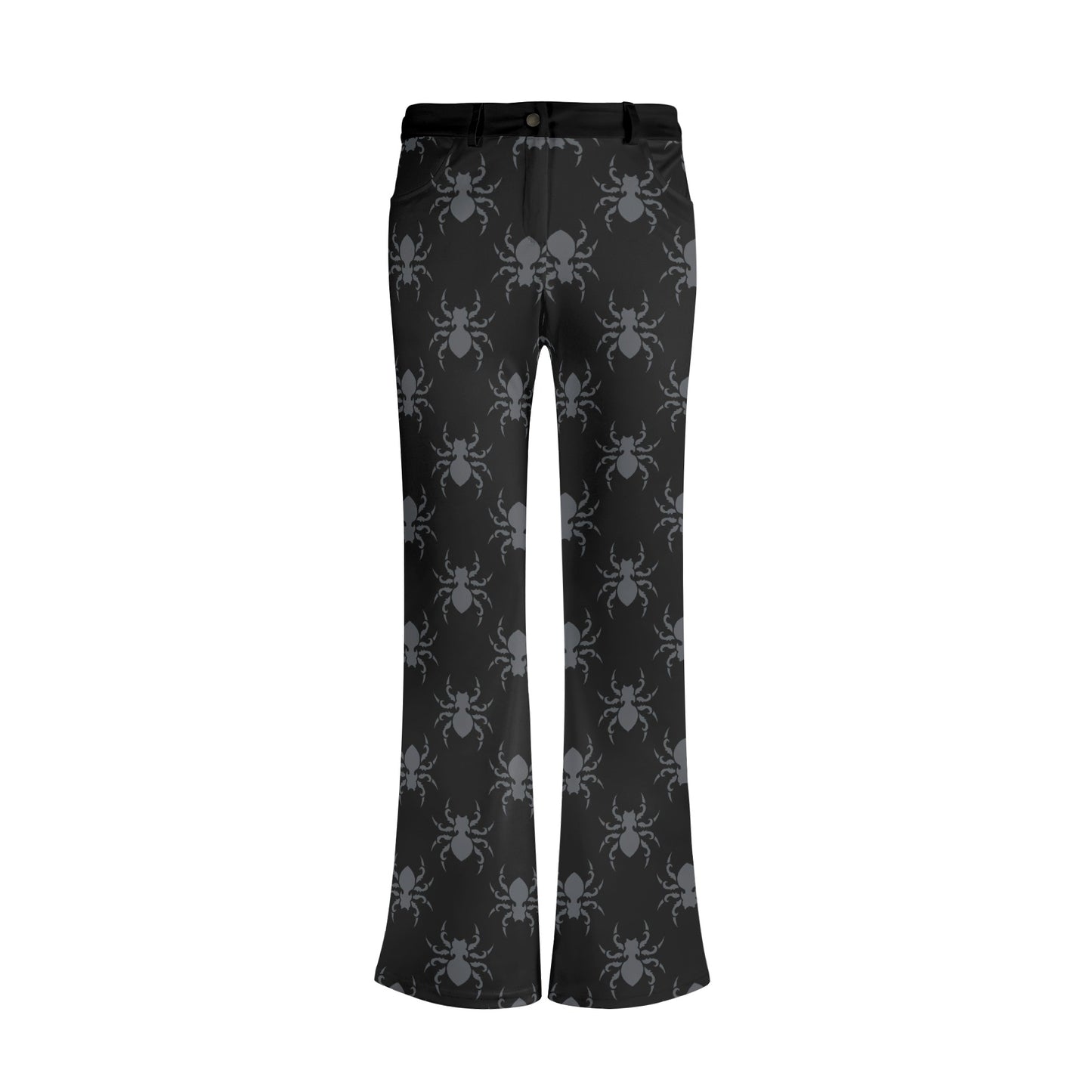Gothic Spiders Flare Pants