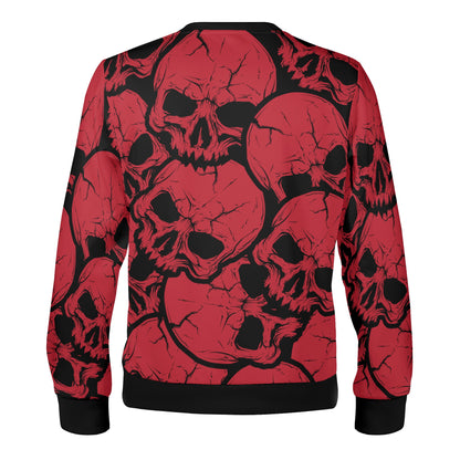 Red Skulls Sweatshirt